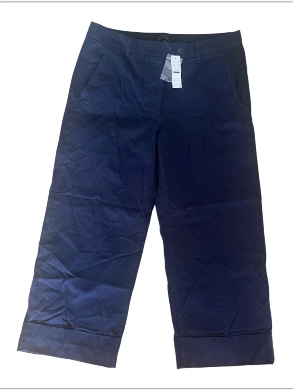 NWT J Crew Cuffed Chino Pant